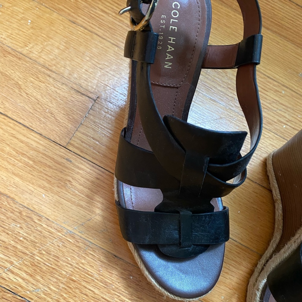Cole Haan wedge sandals - Picture 4 of 5
